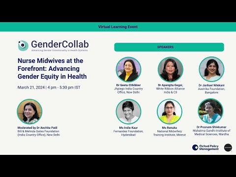 Nurse Midwives at the Forefront: Advancing Gender Equity in Health | Learning Event 4