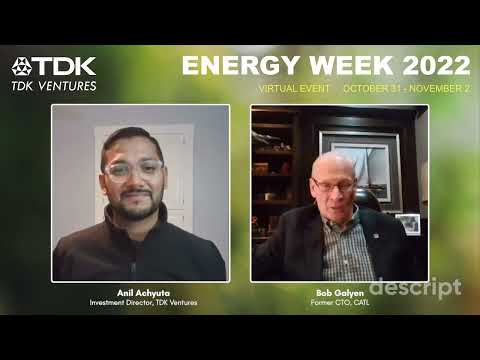 Energy Week 2022 - Fireside Chat with Bob Galyen