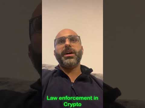 Crypto Criminals beware - Law enforcement are on the way