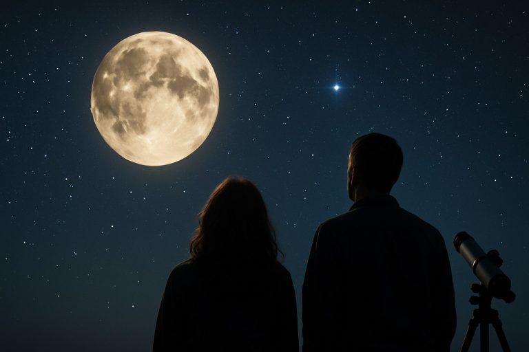 Спостерігачі за зірками вражені яскравою Місяцем біля Спіки: ось що можна побачити в небі tonight.